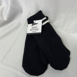 Gertex Knit thick linedMittens Soft Warm Stretchy One Size Fits Most  gloves